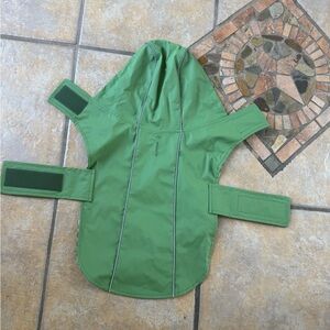 Green Kids Jacket with Hood
